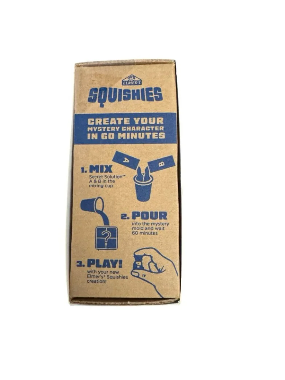 NEW TWO Elmer’s Squishies DIY Toy Activity Kit Mystery Character Creativity Kit